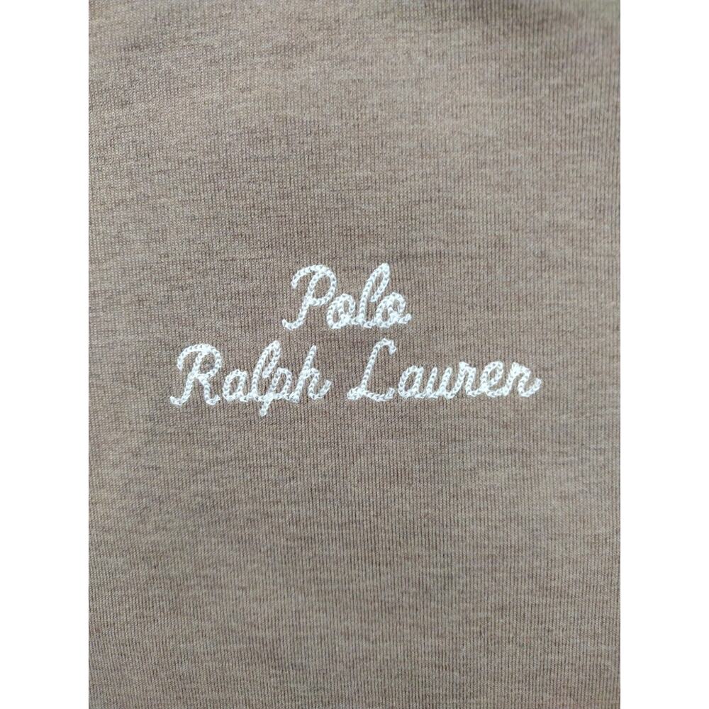 Polo Ralph Lauren Mens 3XLT Big Tall Desert Tan Hoodie Track Athleisure Gym - Picture 3 of 10